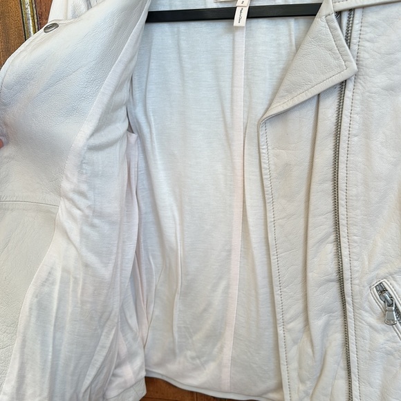 Rebecca Taylor Leather Jacket size 2 mint condition - Picture 6 of 8